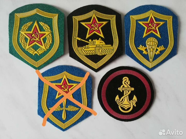 Шевроны СССР. Нашивки РФ