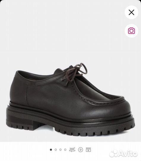 Лоферы кожаные женские Италия