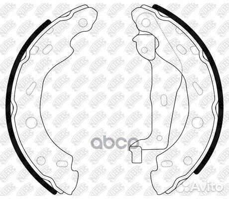 Колодки барабан.smart FN31001 NiBK