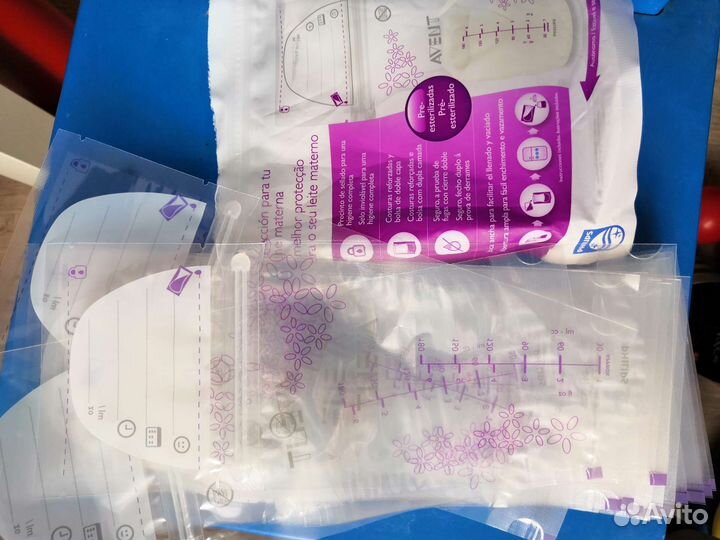 Пакеты для сбора и хранения грудного молока