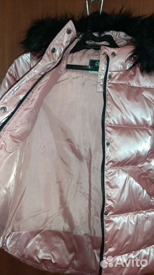 Куртка утеплённые для девочки р-р140