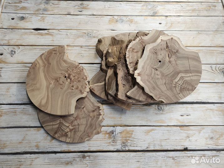 Слэбы и спилы дерева