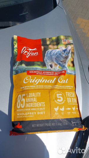 Сухой корм для кошек orijen original 5,4 кг