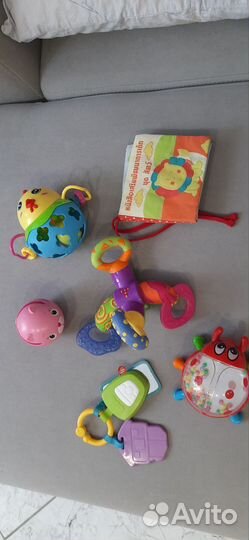 Развивающие игрушки fisher price и др