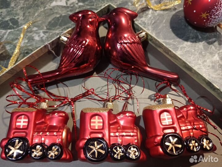 Лот Елочные игрушки