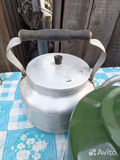 Чайник эмалированный СССР