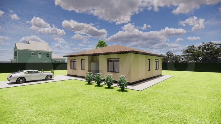 Дом 94 м² на участке 10 сот.