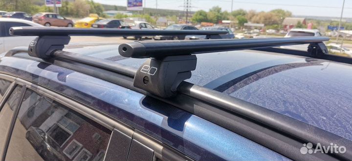 Багажник на крышу Бмв Х1 Bmw X1 на инт рейлинги