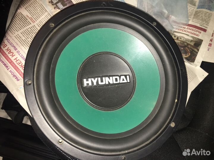 Усилитель и сабвуфер hyndai
