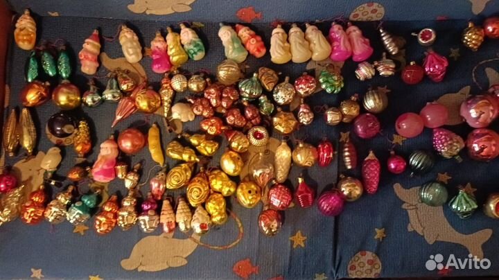 Елочные игрушки СССР