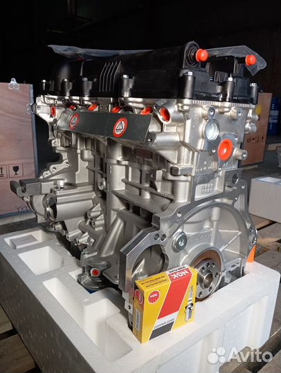 Новый мотор (двигатель) hyundai Kia 1.6 G4FG G4FC