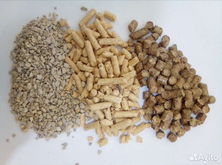 Наполнитель для кошачьего туалета Древесный/Цеолит