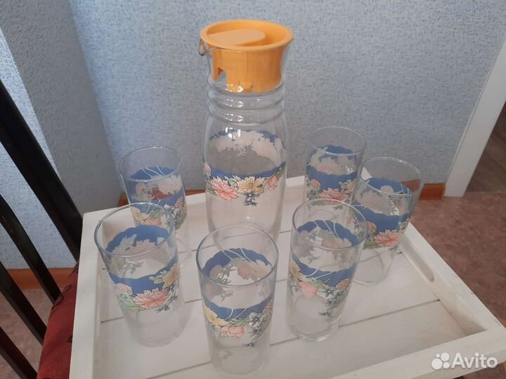 Кувшин со стаканами 2 набора