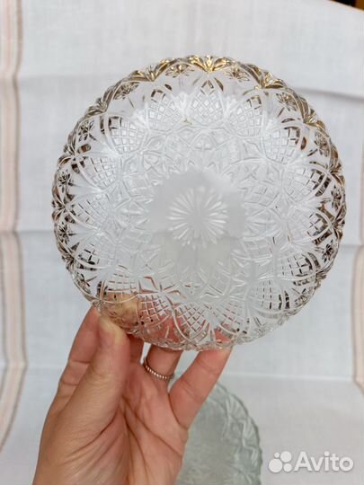 Креманка хрусталь СССР