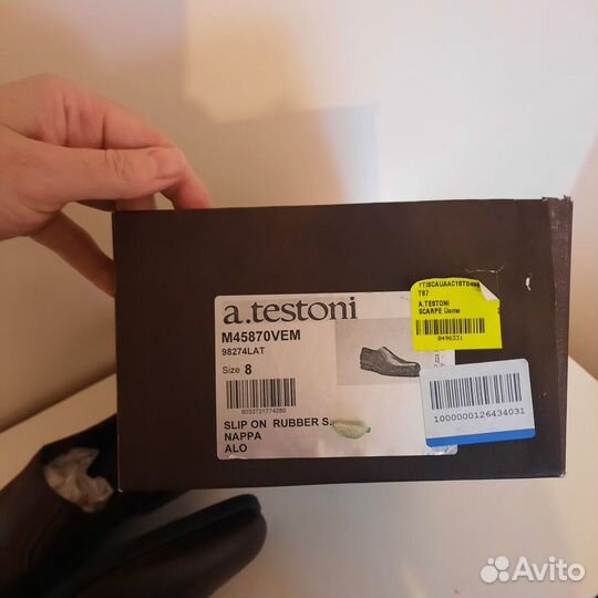 Туфли A.Testoni made in italy