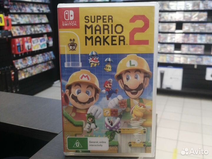 Super Mario Maker 2 Nintendo Switch, русская верси