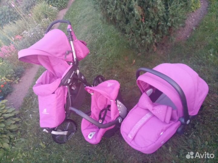 Коляска 3 в 1 Cam cortina evolution x3