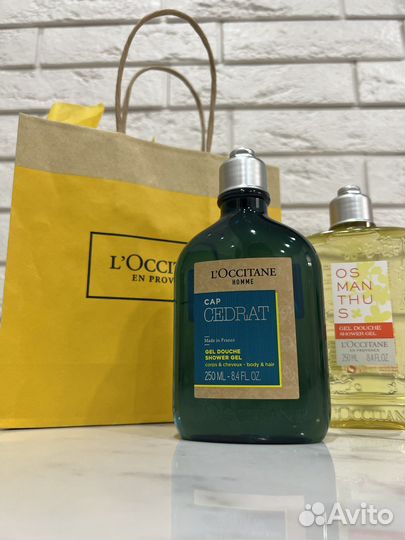 Подарочный набор локситан loccitane гель для душа