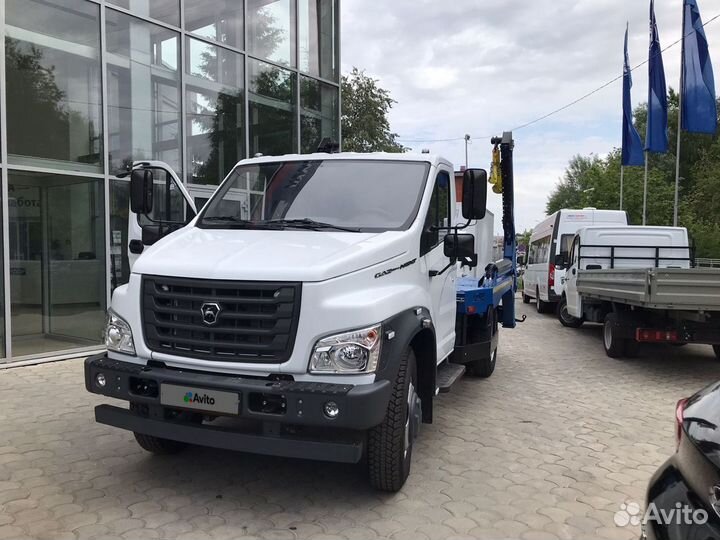 Портальный погрузчик бункеровоз на базе газон Next