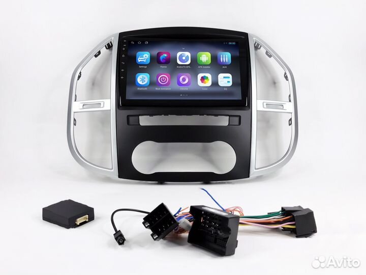 Магнитола Mercedes Vito W447 1/32 Qled Android