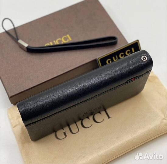 Кошелек мужской кожаный Gucci