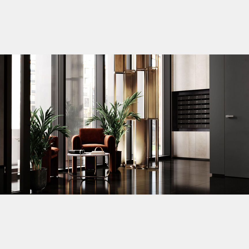 2-к. квартира, 61,8 м², 22/40 эт.