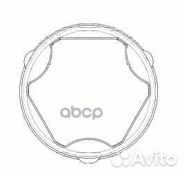 6001550548 Пыльник шруса dacia logan express (F