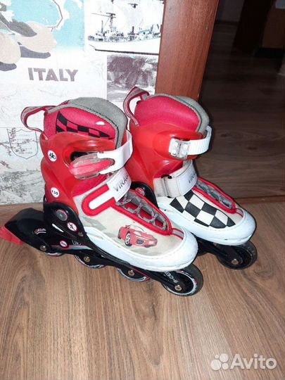 Роликовые коньки детские раздвижные