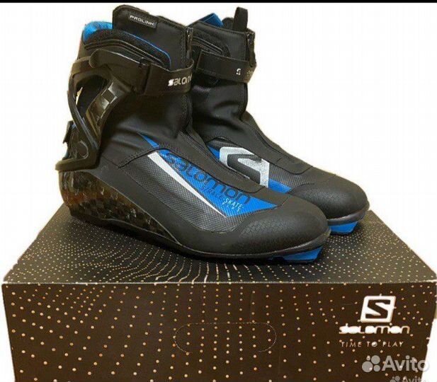 Лыжные ботинки salomon prolink