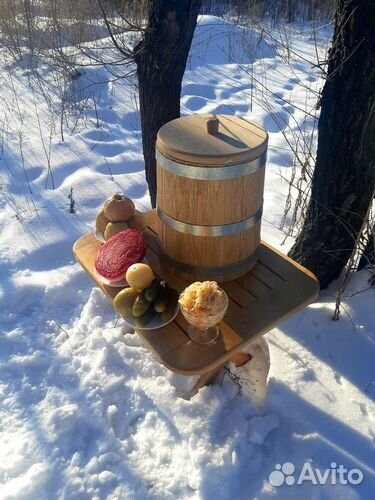 Кадка дубовая