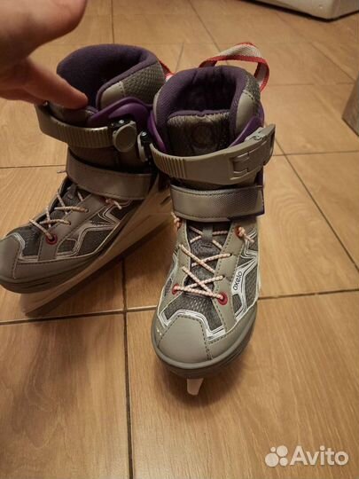 Коньки раздвижные для девочки (р-р 29-32)