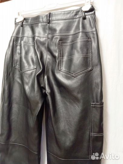 Кожаные брюки женские экокожа 50 р бренд you wanna