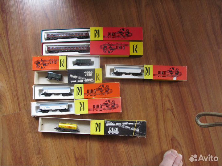 Железная дорога Roco, Piko, N 9мм, вагоны модели