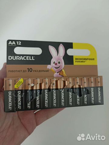 Батарейки дюрасел аа, ааа