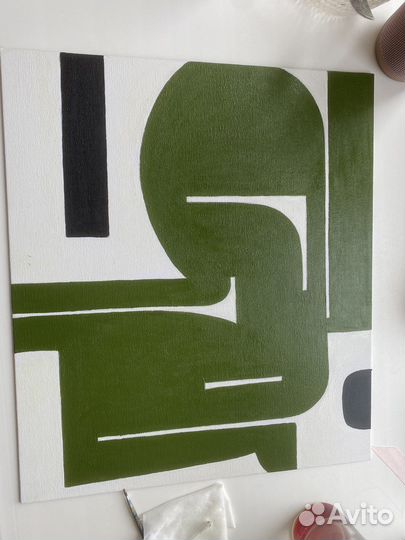 Картина абстракция