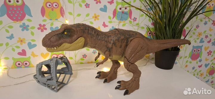 Динозавры jurassic world тирекс