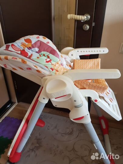 Стульчик для кормления chicco polly