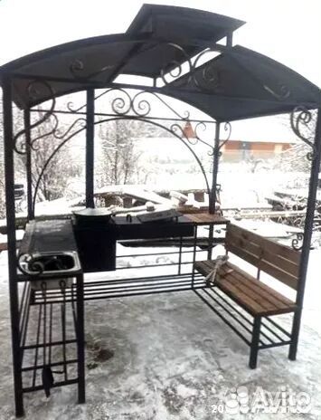 Мангал кованный