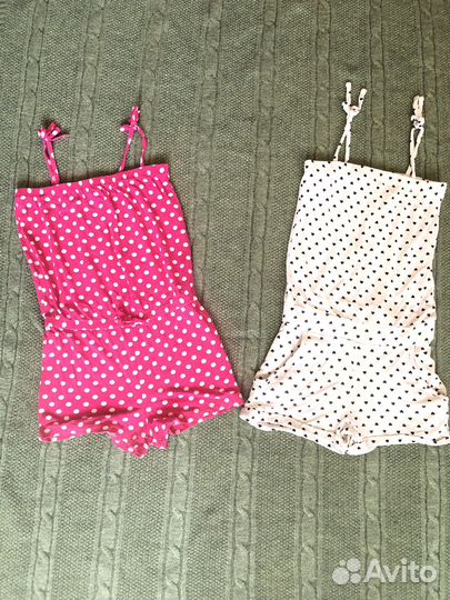 Хлопковый летний комбинезон