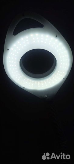 Лампа лупа напольная