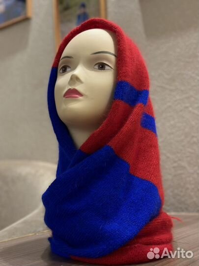 Косынка из пуха норки