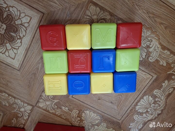 Кубики Полесье набор 34 шт