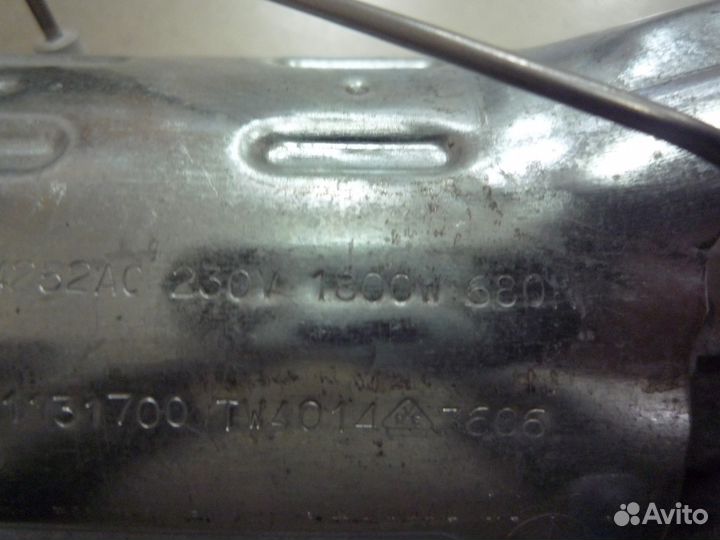 Тэн проточный для пмм ariston indesit D-40 1800W