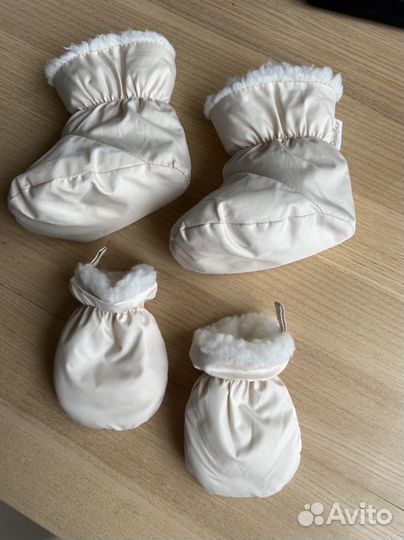 Пинетки и рукавички