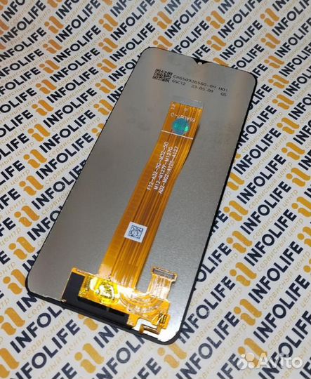 Дисплей Samsung A022G (A02) с тачскрином Черный