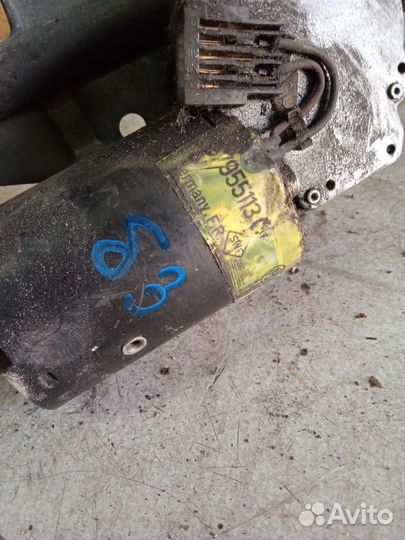 Трапеция дворников с мотором Volkswagen Passat B3