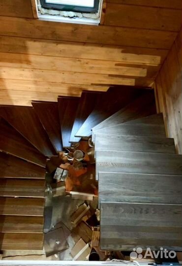 Лестница в коттедж