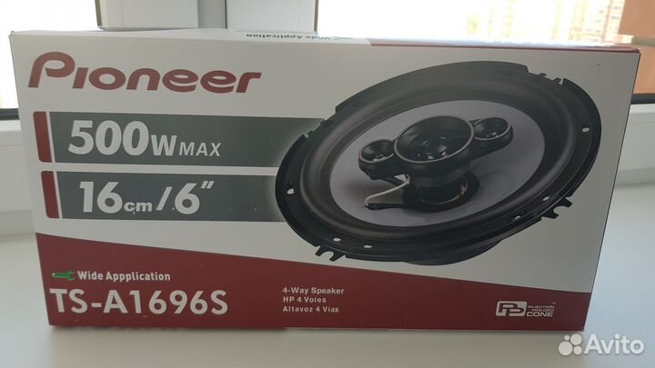 Автоколонки Pioneer TS-A1696S