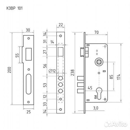 Дверь входная деревянная бу