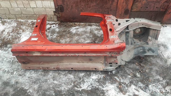 Порог правый Mitsubishi lancer 10